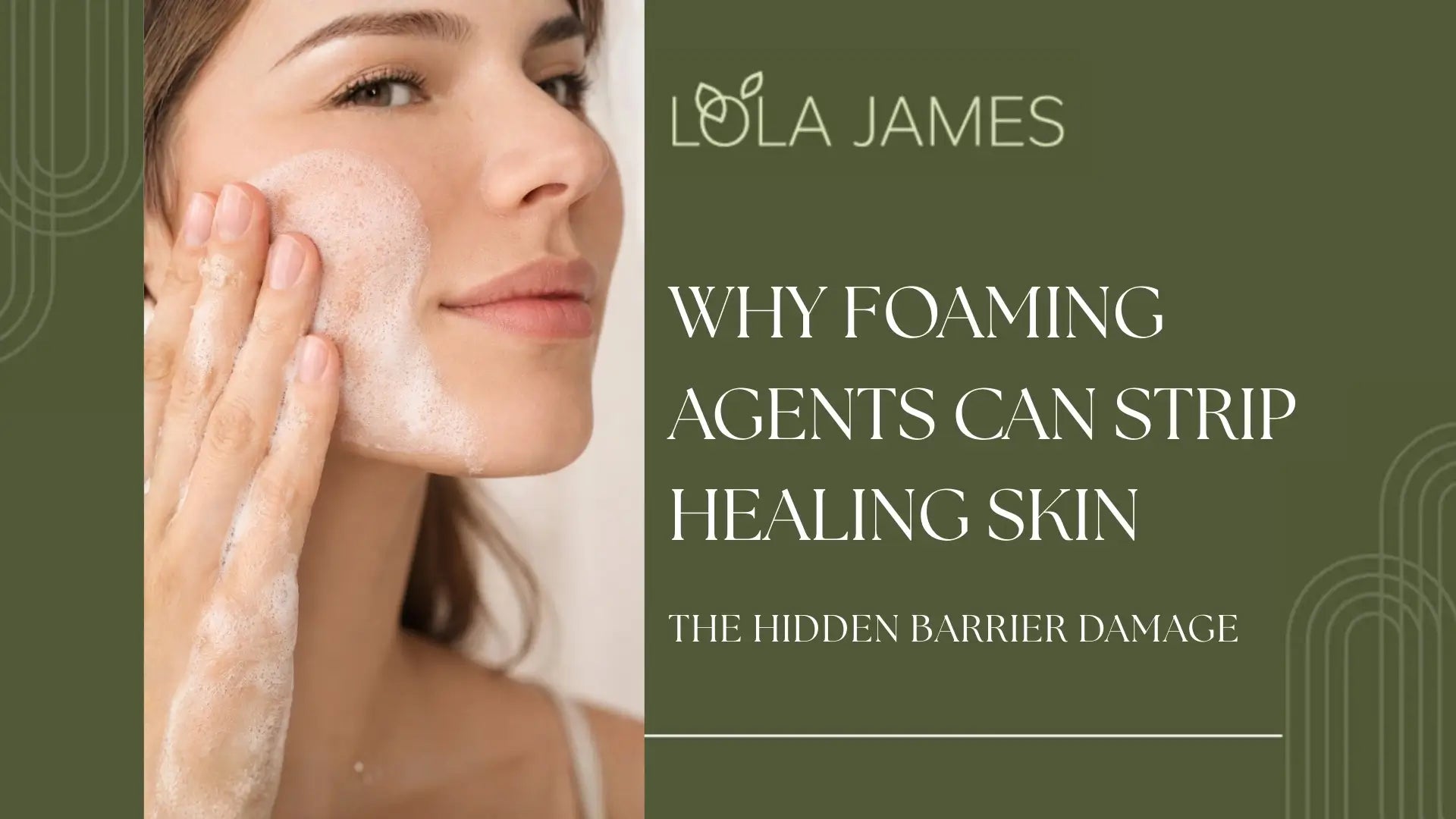 Why Foaming Agents Can Strip Healing Skin