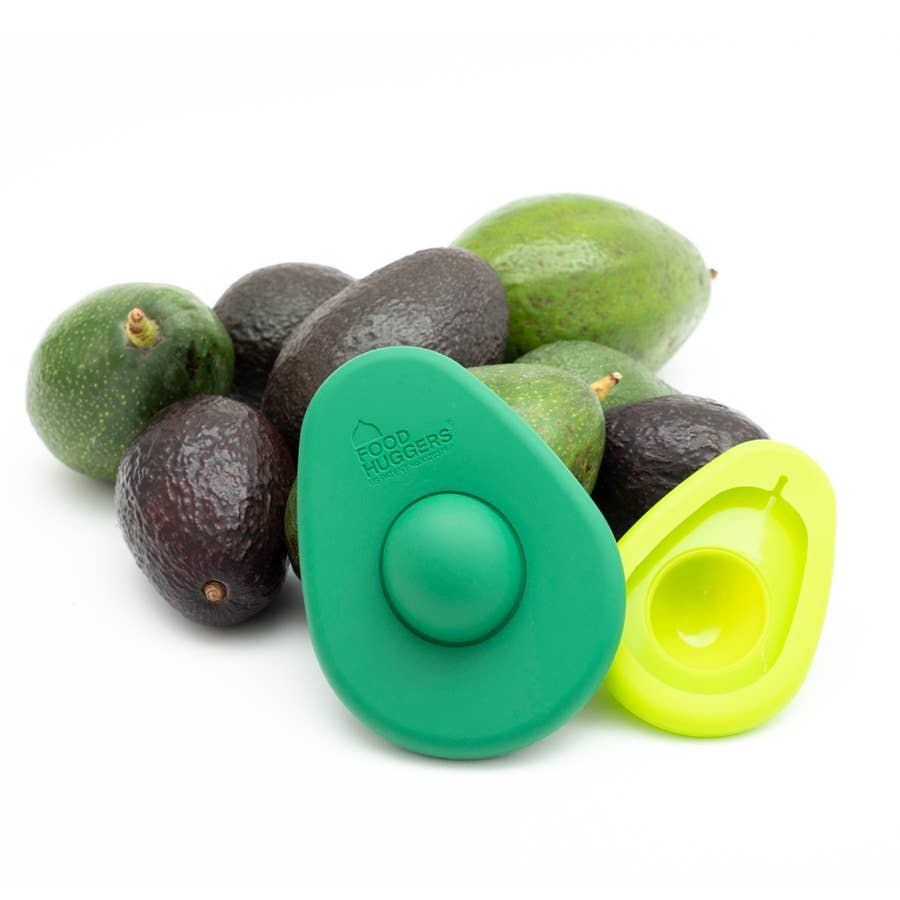 Avocado Food Huggers Avocado Food Hugger near a pile of avocados